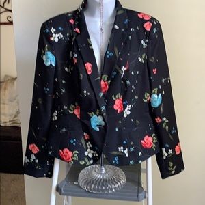 Flowered Blazer